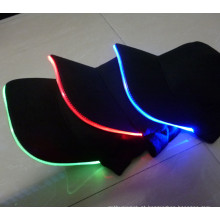 Chapéus coloridos de piscamento por atacado dos diodos emissores de luz, tampão do Snapback do diodo emissor de luz